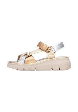 Sandalias con plataforma - gold