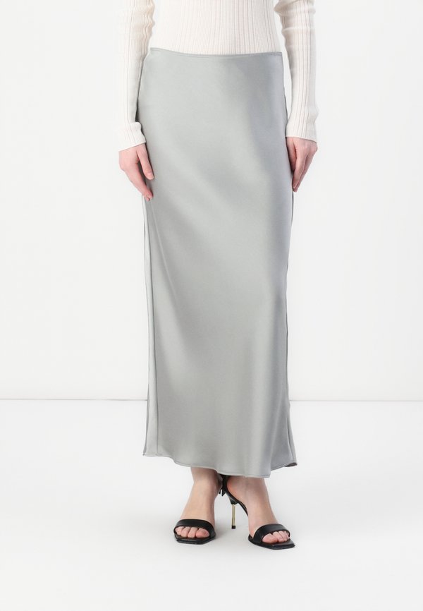 AGNETA SKIRT - Maxi skirt - limestone