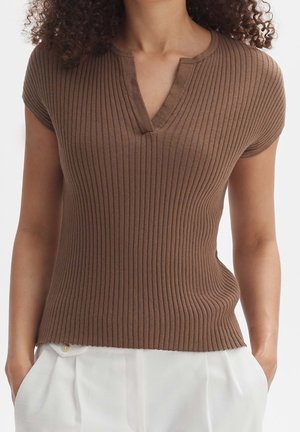 Camiseta básica - brown