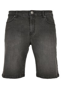 Jeans Shorts - real black washed