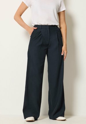 Long Tall Sally, TALL WIDE LEG TROUSERS - Pantalones - navy