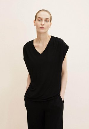 Camiseta básica - deep black