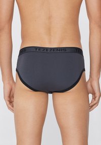 Tezenis BORDI CONTRASTO CON LOGO - Slip - Grey