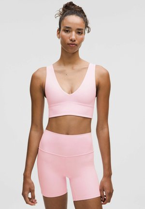 lululemon ALIGN™ V-NECK A/B - Sports-BH'er med medium støtte - pink organza