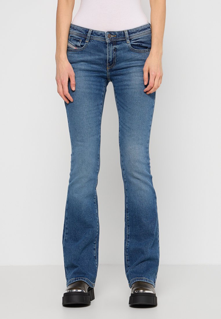 Diesel Bootcut jeans blauw denim/bluedenim