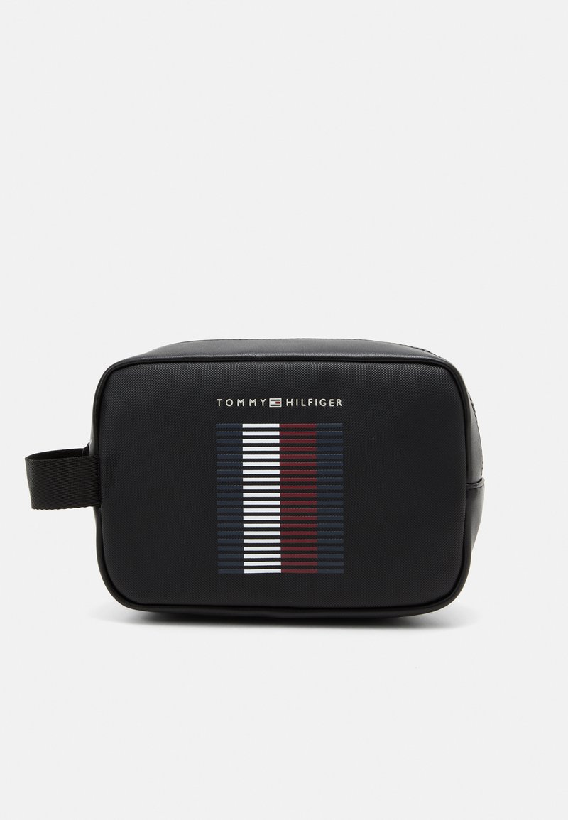 Tommy Hilfiger FOUNDATION WASHBAG UNISEX - Toilettas - black