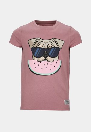 SAN DIEGO - Print T-shirt - dusty rose watermelon
