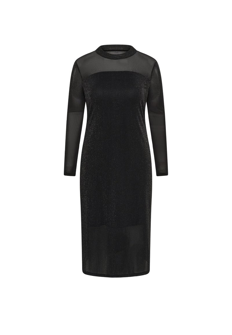 Kaffe Curve KCOLGIE GLITTER MESH LONG DRESS - Cocktail dress/party ...