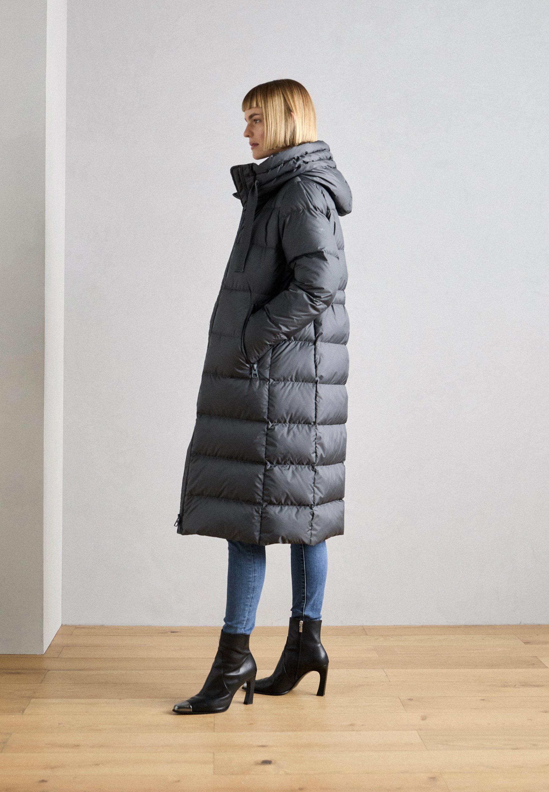 Wool Cordmantel Marc O Polo Daunen Mantel Hazy Blue Daunenmantel - Main Image