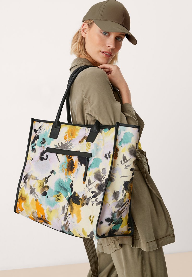 Damen Handtaschen | s.Oliver MIT ALLOVER PRINT Shopping Bag off white/offwhite - QM74938 Damen Handtaschen | s.Oliver MIT ALLOVER PRINT Shopping Bag off white/offwhite - QM74938