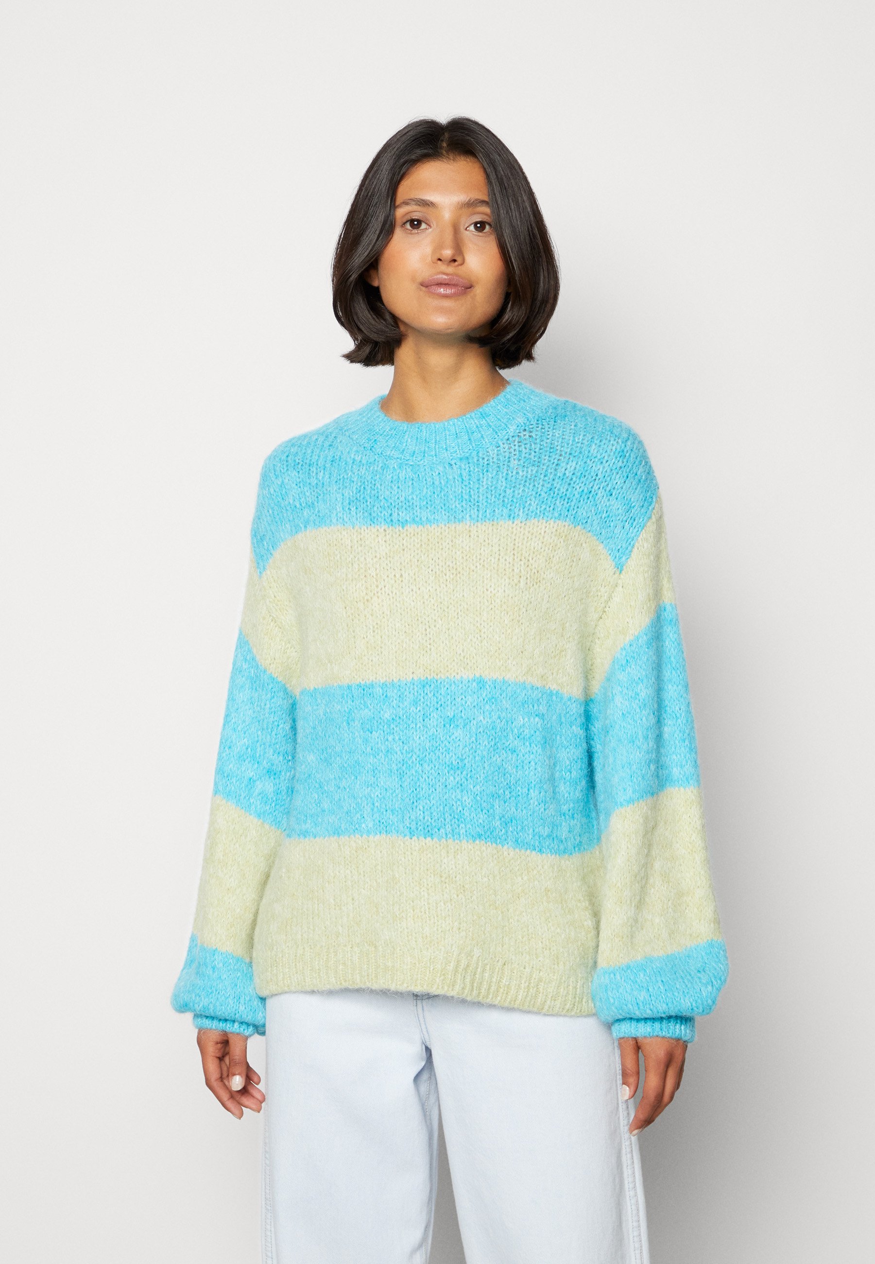 Gina Tricot Willow Sweater Jumper, Women's, Size: 8, Blue