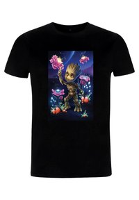 Marvel GUARDIANS OF THE GALAXY CLASSIC GROOT PLANTS - T-shirt z nadrukiem