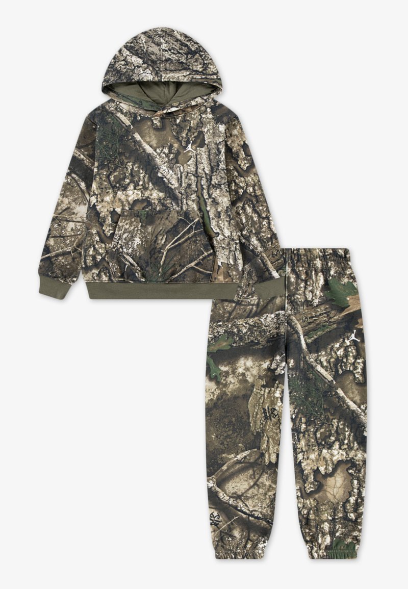 Jordan REALTREE SET - Hoodie - medium olive/khaki - Zalando.ie