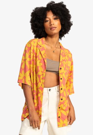 Button-down blouse - pink