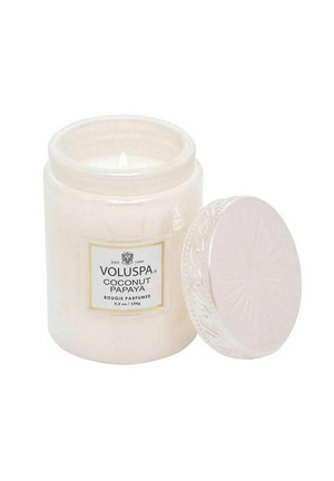 VOLUSPA MINI LARGE GLASS JAR COCONUT PAPAYA 156G - Doftljus - white