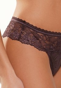 LingaDore DAILY - String - dark pepper jacquard