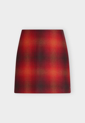 Tommy Hilfiger, SHADOW - Μίνι φούστα - big shadow red / primary red