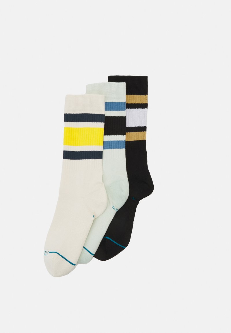 Stance THE BOYD UNISEX 3 PACK - Strømper - cream