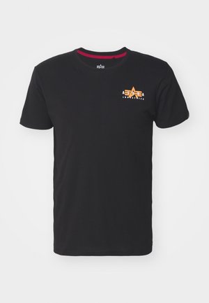 Alpha Industries LOGO - Print T-shirt - black