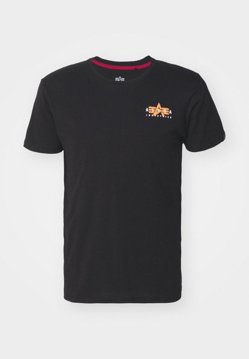 Alpha Industries T-shirt Basic T Small Logo Camo 188505C Grigio Regular Fit Alpha Industries T-shirt Basic T Small Logo Camo 188505C Grigio Regular Fit