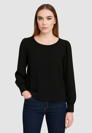 Maglietta a manica lunga - nero