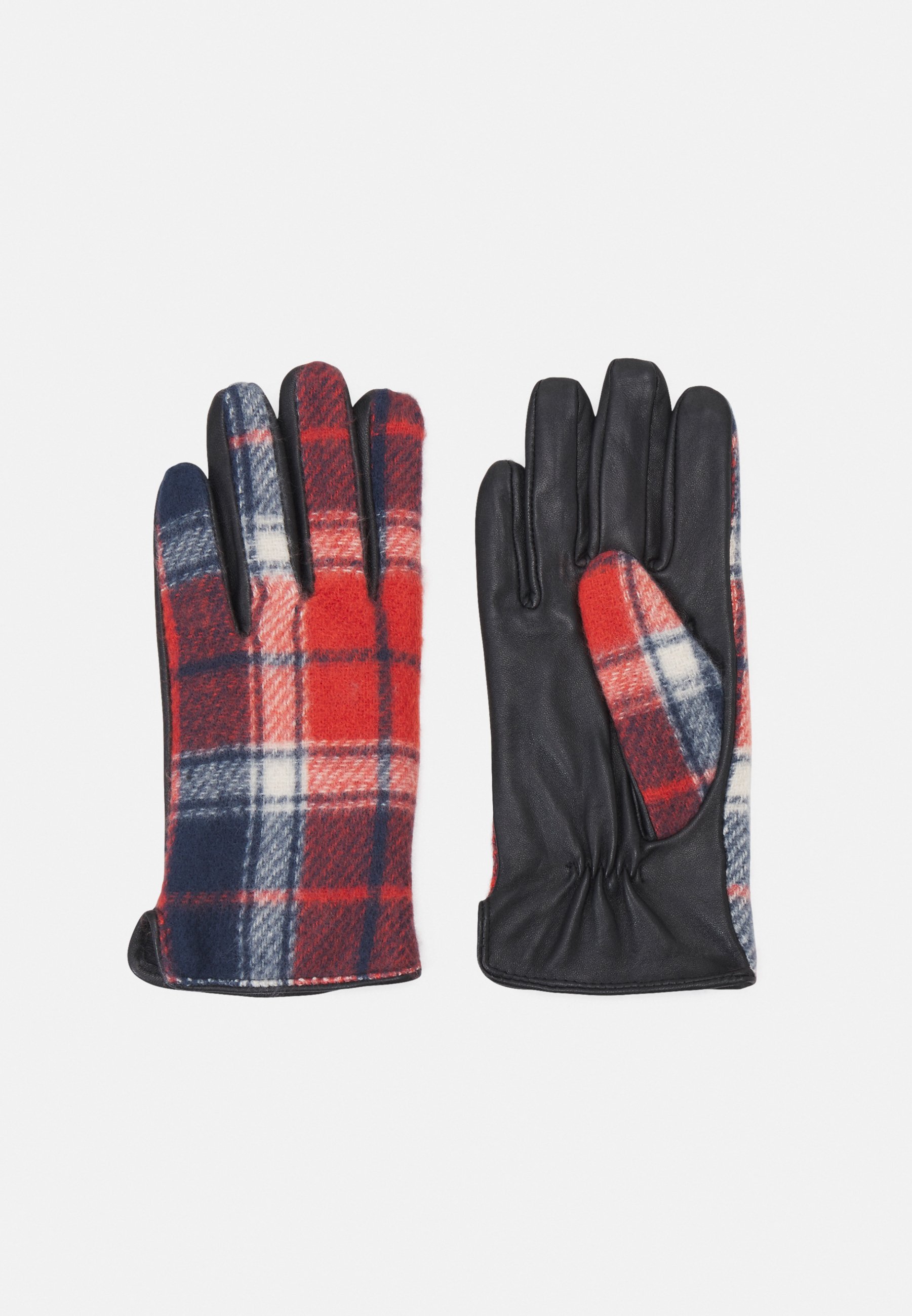 Desigual GLOVE CHECK - Guantes black/negro