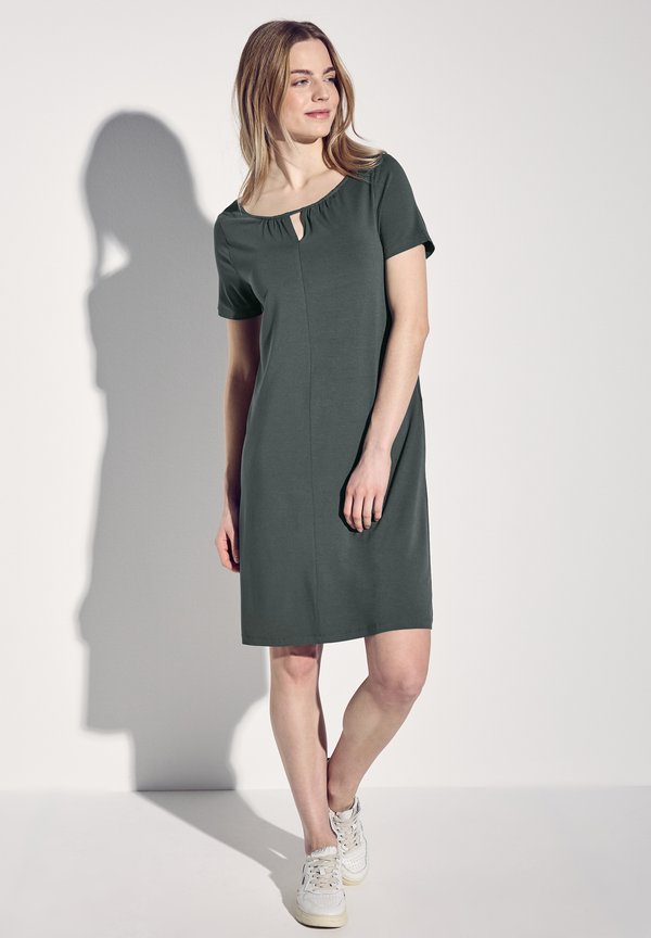 Jerseykleid - grün