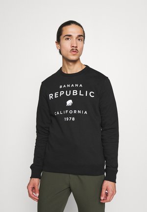 GRAPHIC MODERN LOGO CREW - Sweatshirt - black
