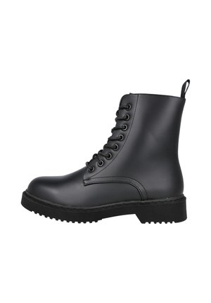 MILITARES - Botines con plataforma - black