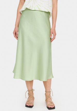 Saint Tropez LODISASZ - A-snit nederdel - smoke green