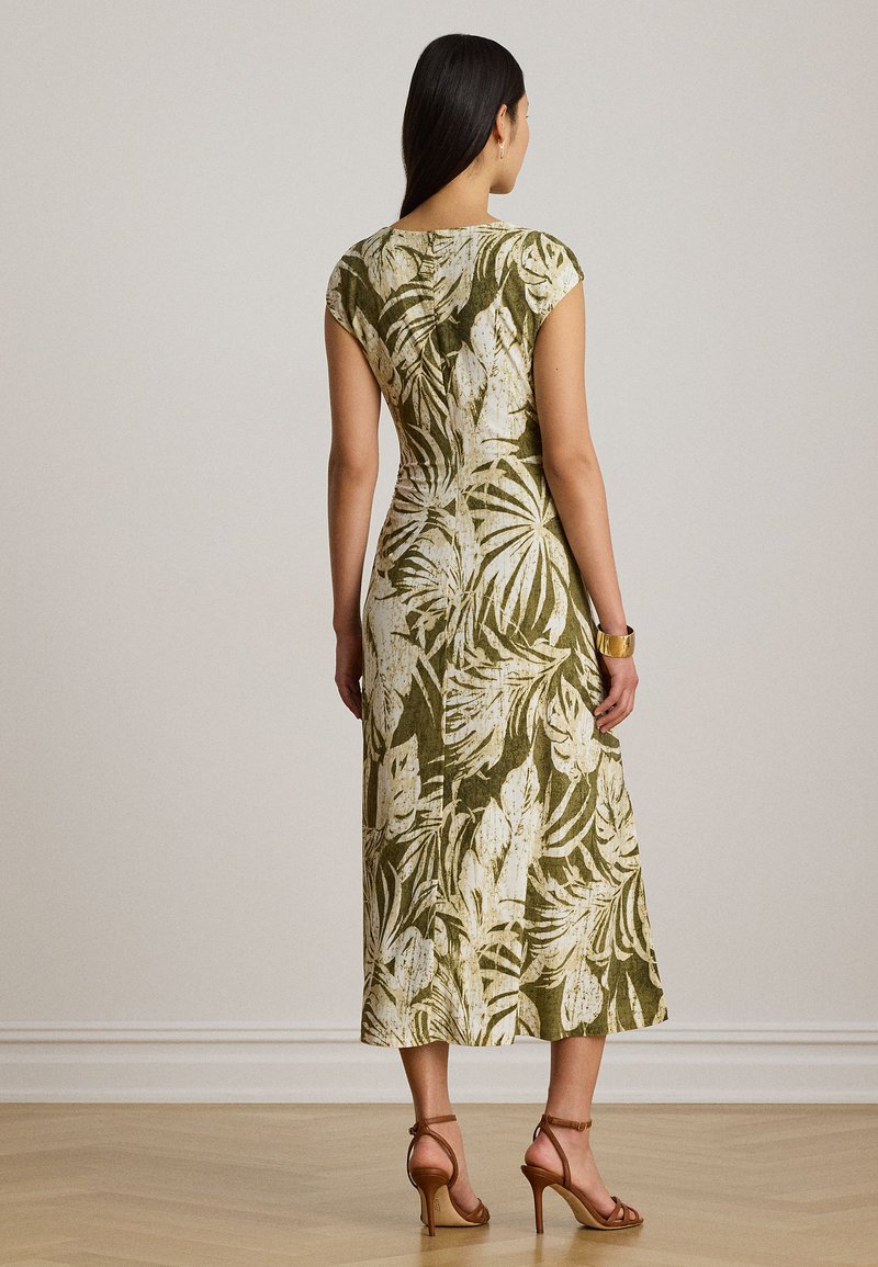 lauren ralph lauren print jersey dress LAUREN RALPH LAUREN Print Jersey Three-Quarter-Sleeve Dress