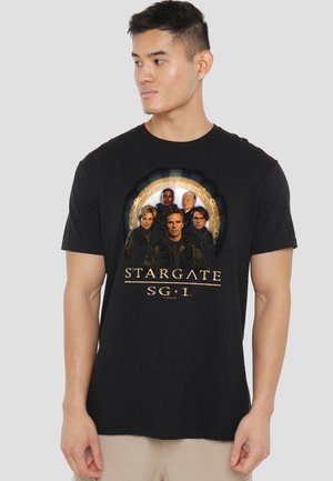 STARGATE TEAM - Print T-shirt - black