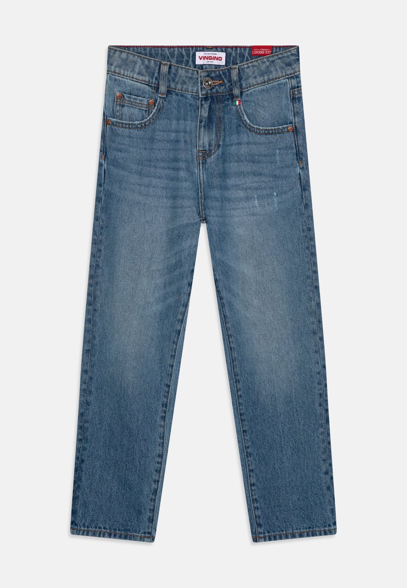 VINGINO Straight leg jeans donkerblauw denim