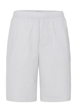 Casual Friday, CFJAEVON STRIPED RELAXED - Σορτς - cloud dancer stripe