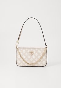 Guess - NOELLE MINI TOP ZIP SHOULDER - Borsa a mano - sand Immagine in miniatura 1
