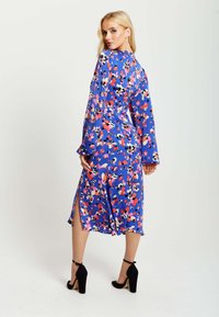 Liquorish ABSTRACT DOT PRINT  - Day dress - blue