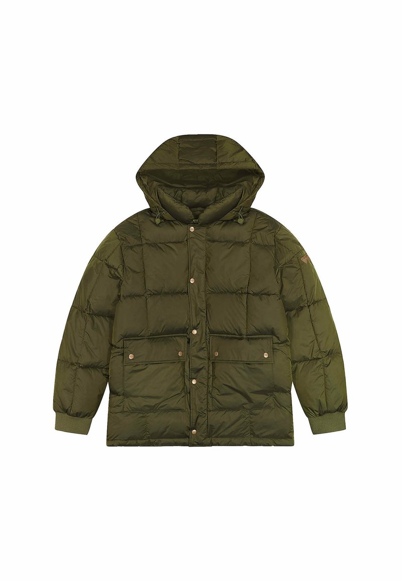Wrangler Parka groen gemêleerd Wrangler Parka groen gemêleerd