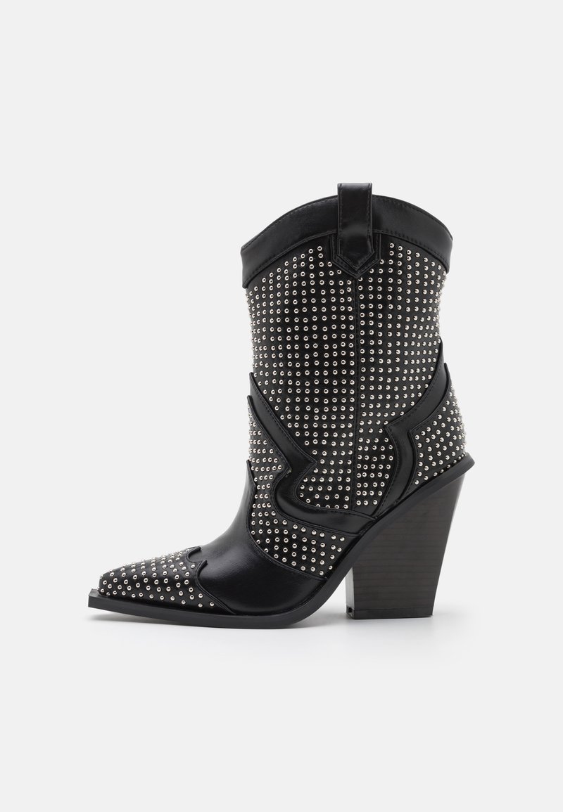 RAID Bottines à talons hauts - black