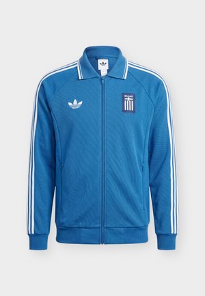 adidas Performance, GREECE AWAY ANTHEM JACKET - Vetoketjullinen college - dusky petrol