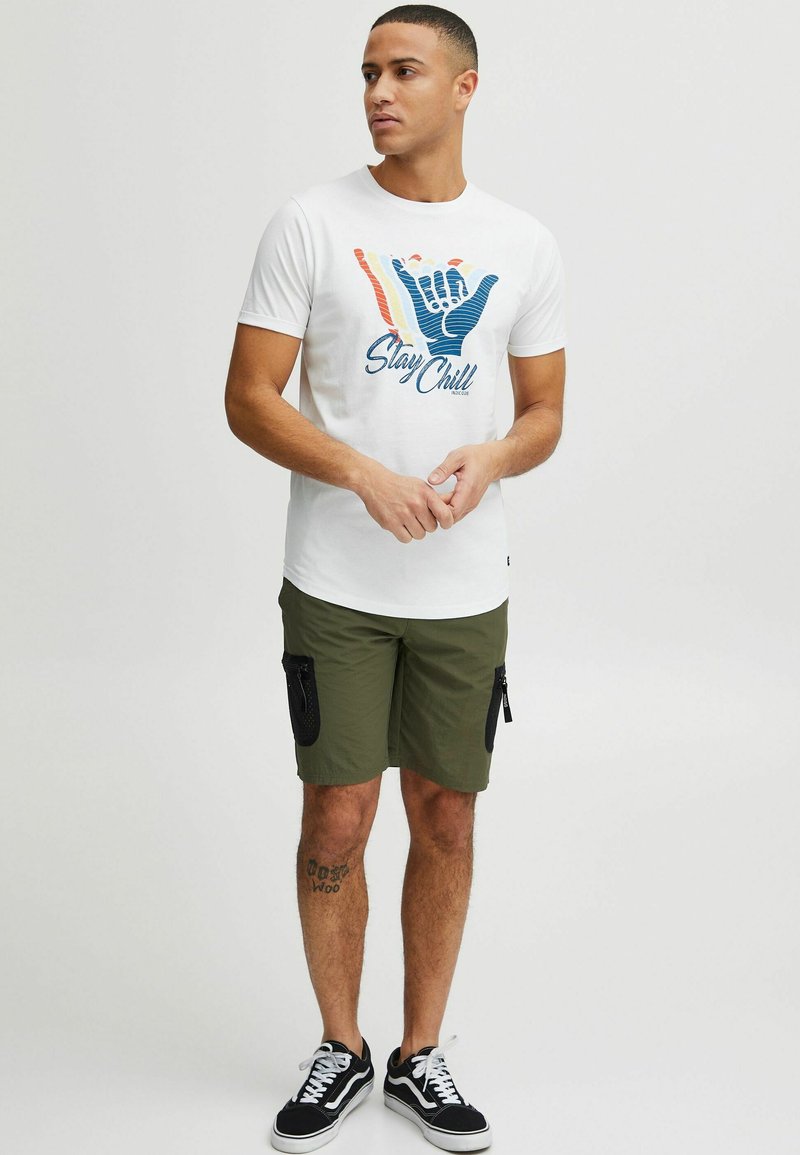 INDICODE JEANS - DANIEL - T-shirts print - off white, Forstør