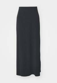 SIGNE DRAPY SKIRT - Jupe trapèze - black