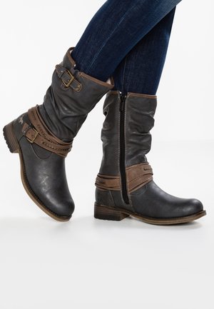 Cowboy/Biker boots - graphit