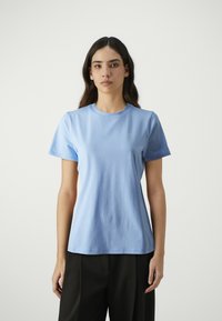Tommy Hilfiger MINI LOGO - Jednoduché tričko - vessel blue