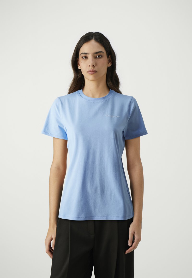 Tommy Hilfiger MINI LOGO - Základné tričko - vessel blue