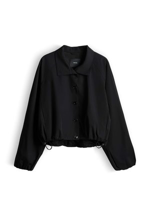 someday., CROPPED BALLOON FIT - Veste légère - black