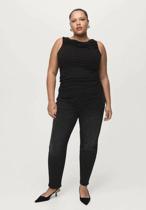 Vaqueros tapered - black denim