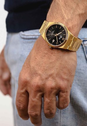 Horloge - goldfarben