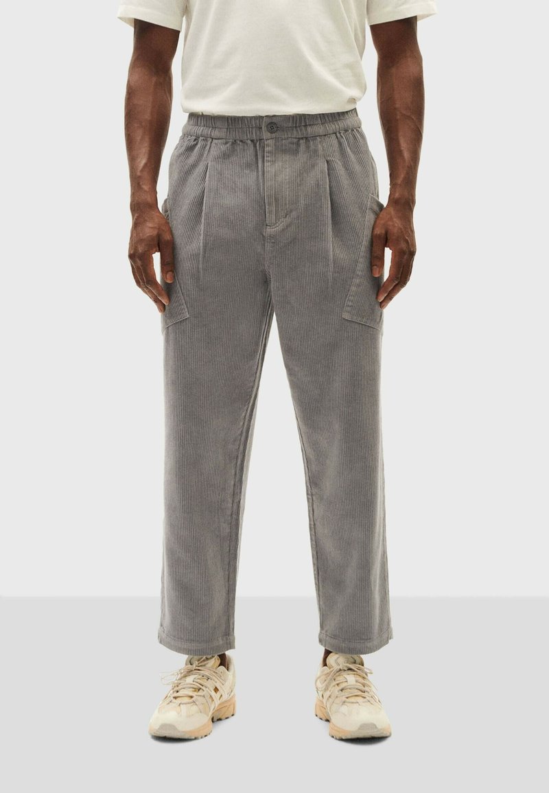Thinking Mu SLACKS MAX - Pantaloni - light grey