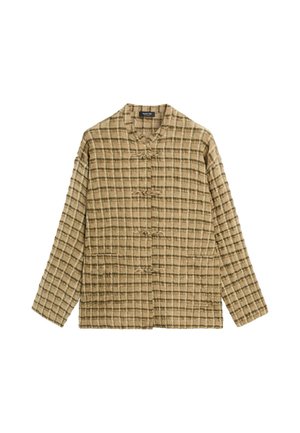 Massimo Dutti, LONG FLOWING SHIRT 05164964 - Camicia - mustard yellow