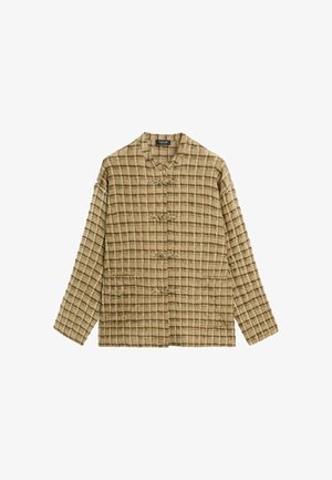 Massimo Dutti, LONG FLOWING SHIRT 05164964 - Overhemdblouse - mustard yellow